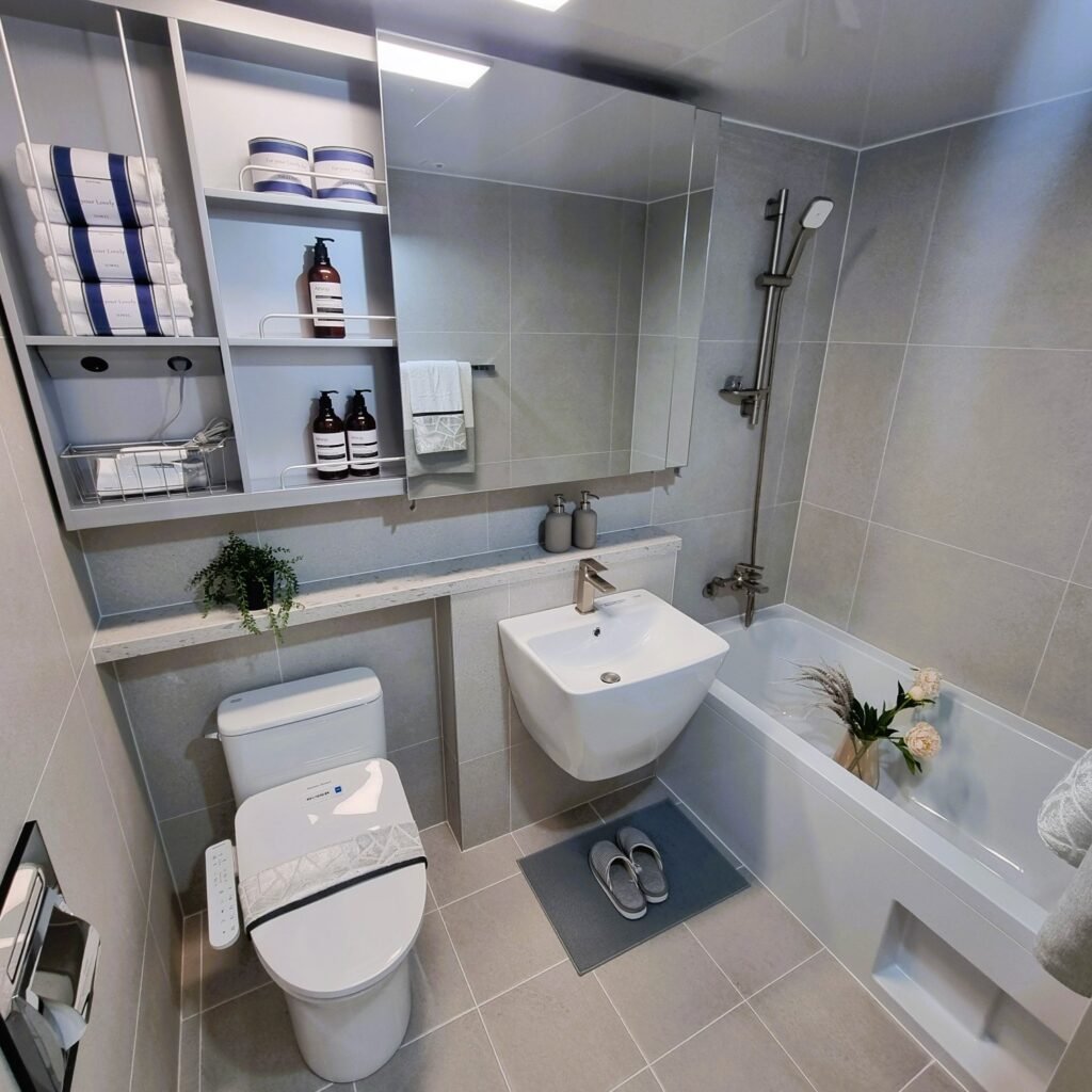 마석역 라온 프라이빗 더 힐 552 욕실