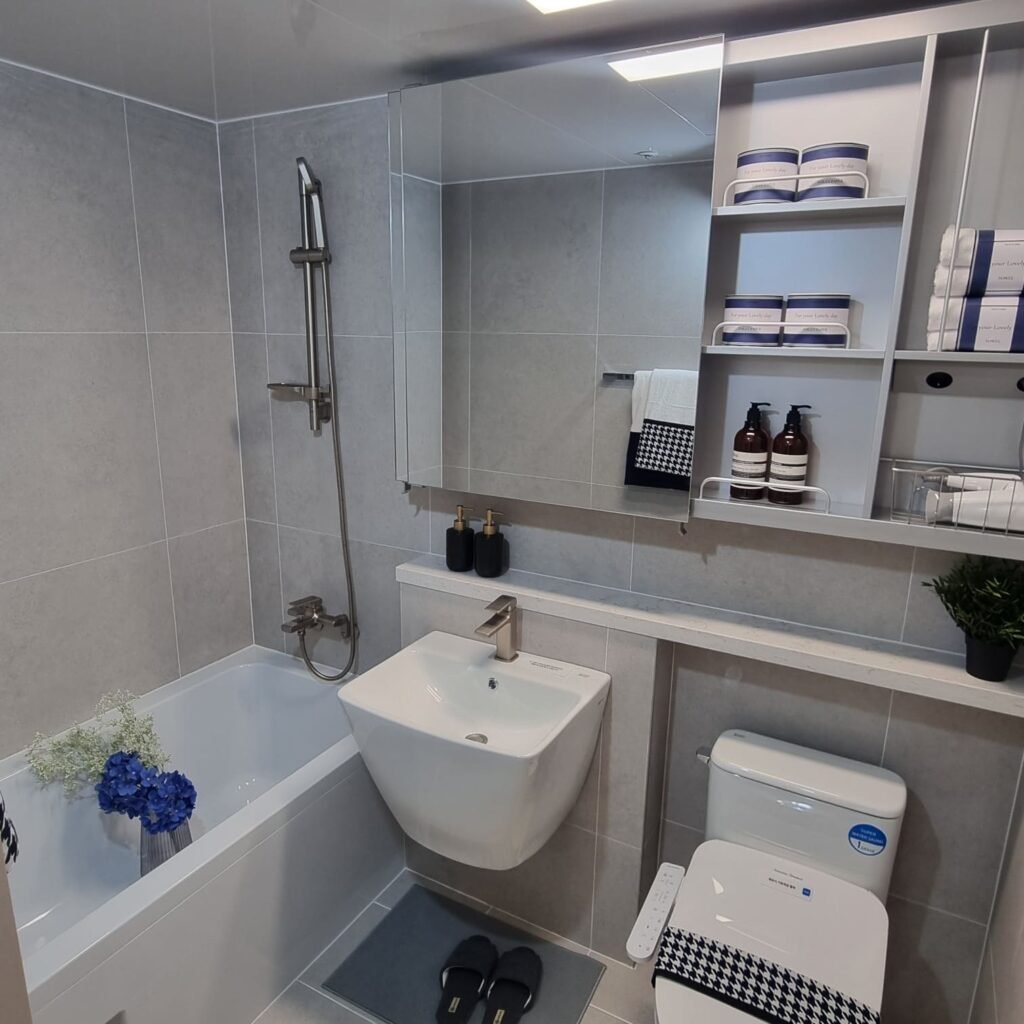 마석역 라온 프라이빗 더 힐 욕실