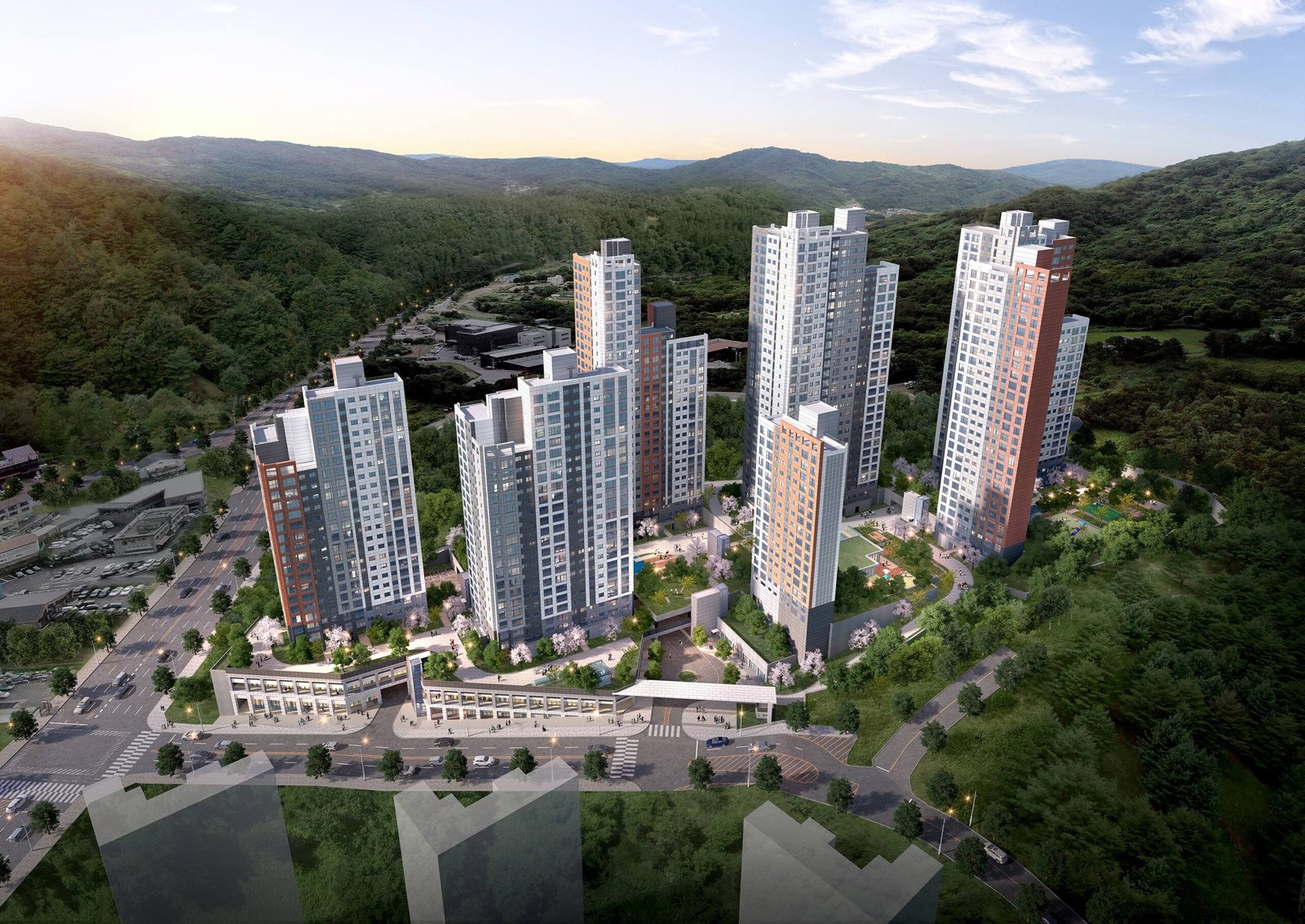 마석역 라온 프라이빗 더 힐 552 조감도