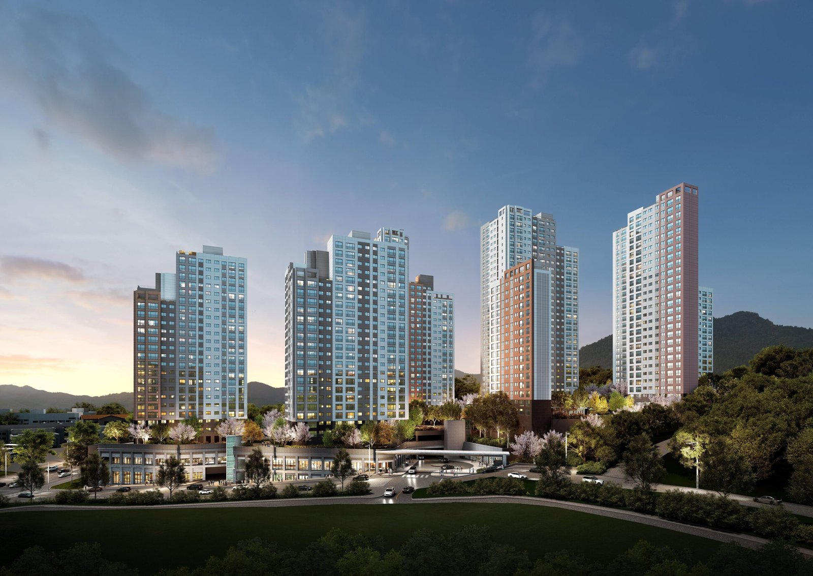 마석역 라온 프라이빗 더 힐 552 투시도석경